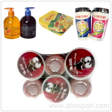 automatic bottle heat shrink tunnel wrapping packing machine